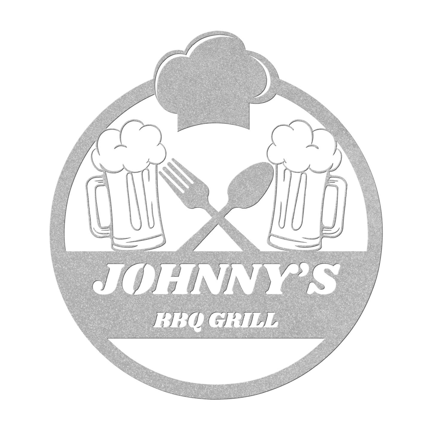 BBQ & GRILL CUSTOM SIGN