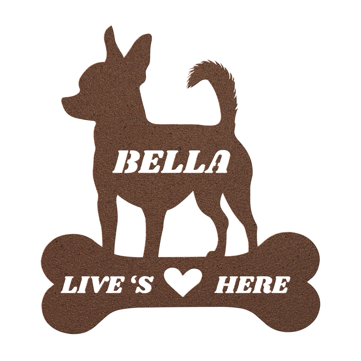 Custom Metal dog bone sign, dog wall sign, doghouse sign, personalized Metal dog bones, dog lovers gift