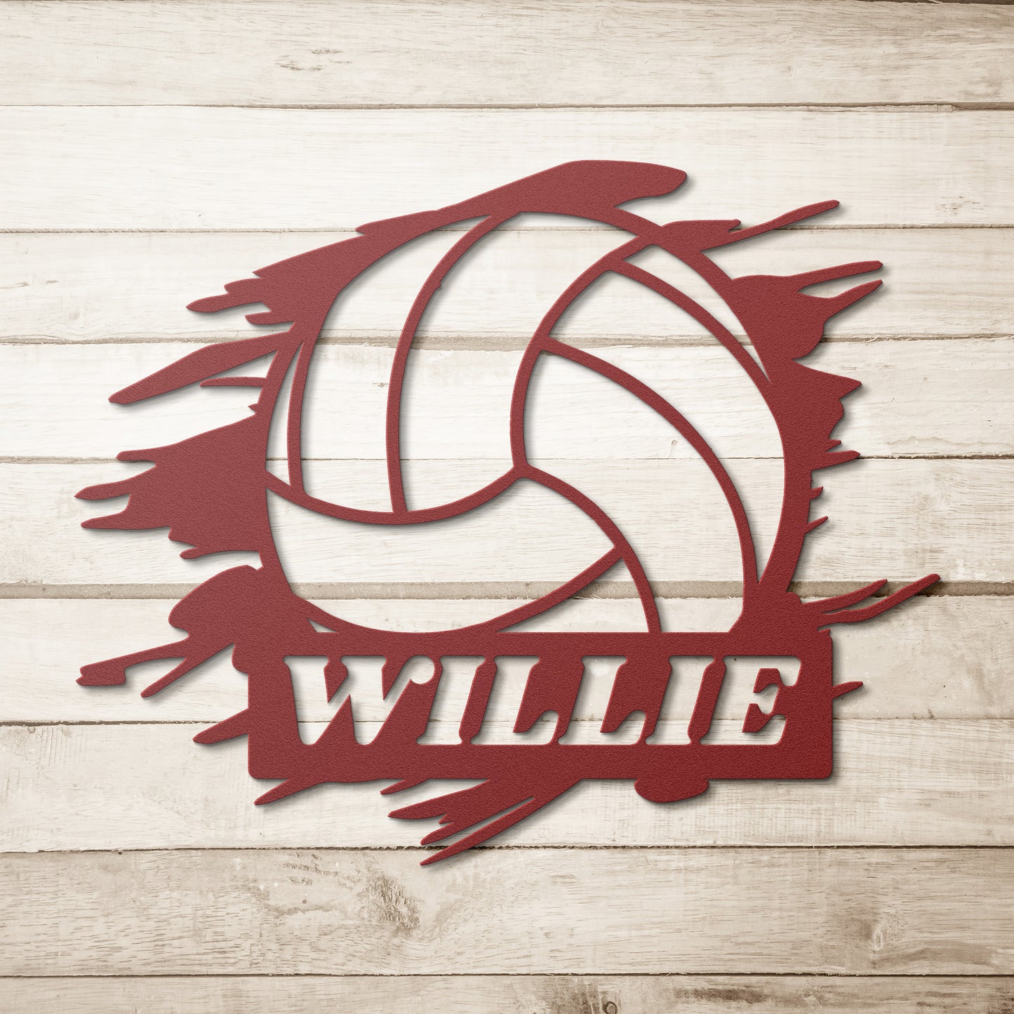 Custom Soccer Metal Wall Art Sign, Personalized Soccer Player Name Sign, Soccer Monogram, Metal Sports Decor