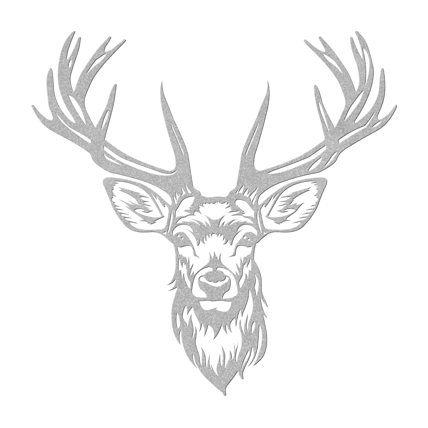 Deer_Head_Buck_Head_Steel_Metal_art_Hun_Silver_Transparent_Mockup.png