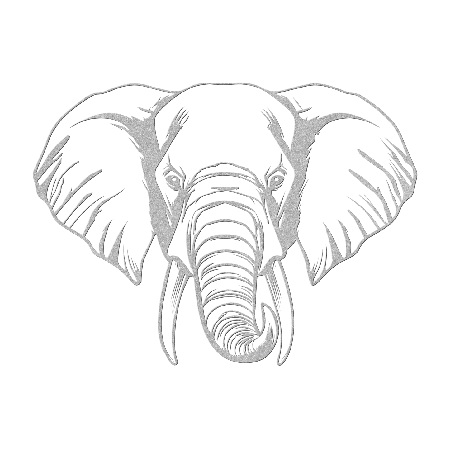 Elephant_Head_Metal_Wall_Art_Wildlife_L_Silver_Transparent_Mockup.png