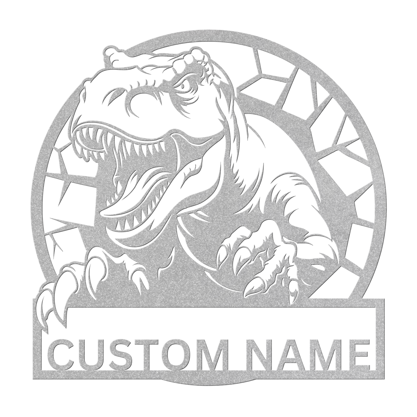 T-Rex_Dinasaur_Personalized_Name_Sign_C_Silver_Transparent_Mockup.png