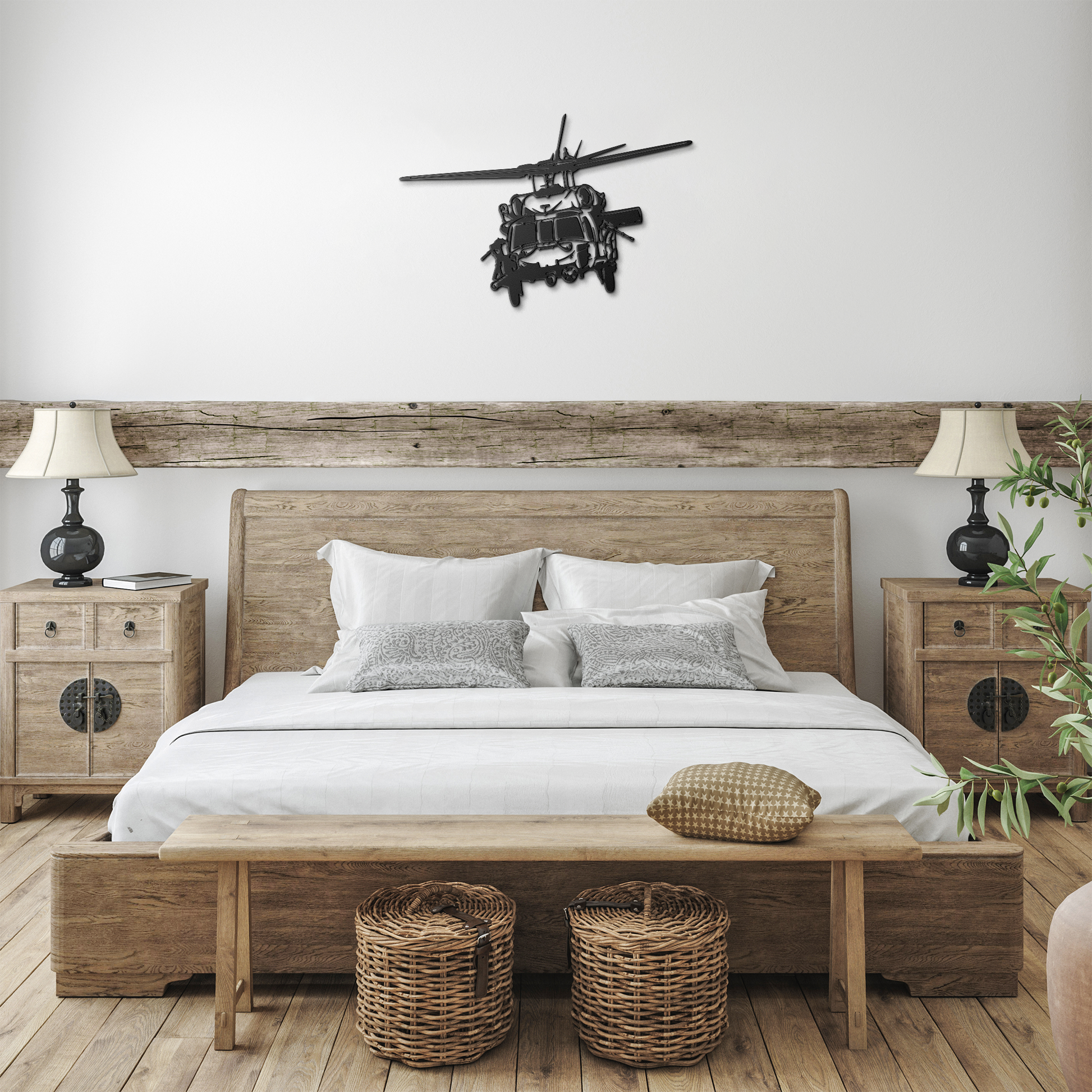 Attack_Helicopter_Metal_Wall_Art_Decor__Black_Farmhouse_Bedroom_Mockup.png