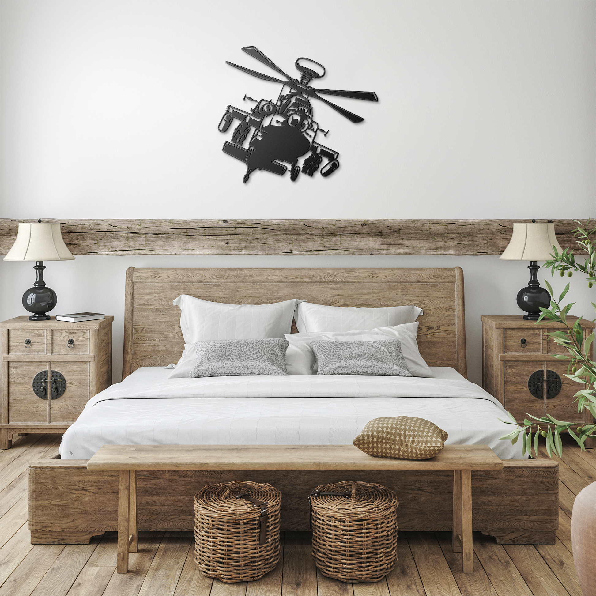 Attack_Helicopter_Metal_Wall_Art_Decor__Black_Farmhouse_Bedroom_Mockup.png