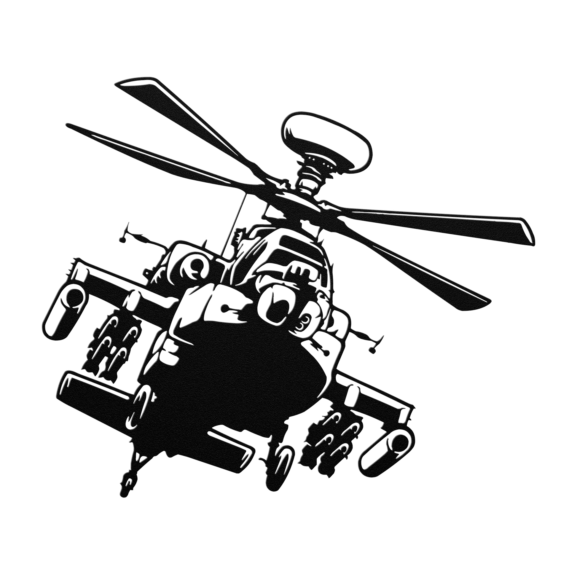 Attack_Helicopter_Metal_Wall_Art_Decor__Black_Transparent_Mockup.png
