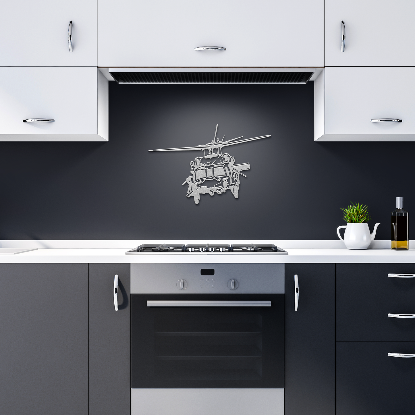 Attack_Helicopter_Metal_Wall_Art_Decor__Silver_Dark_Kitchen_Mockup.png