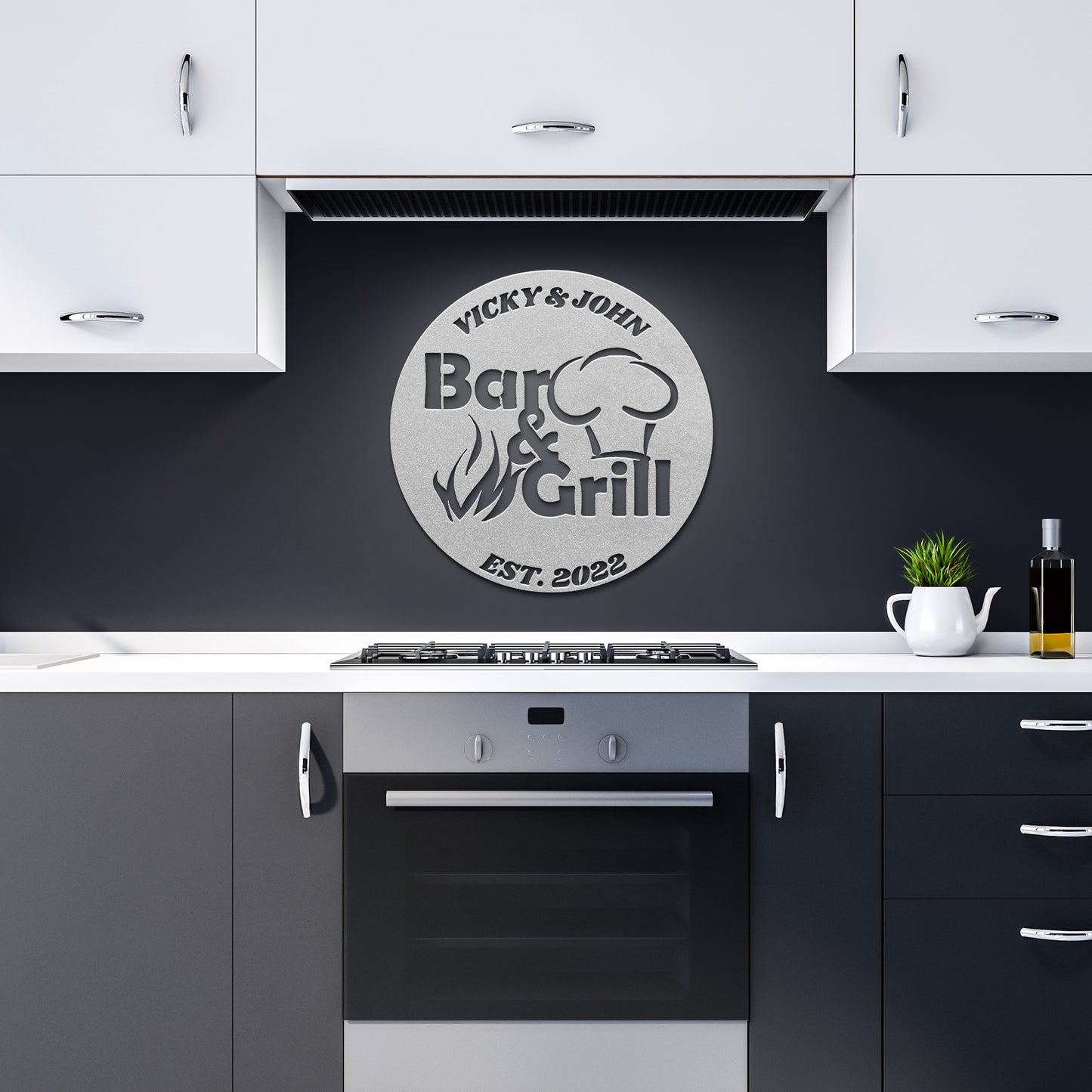 BAR & GRILL CUSTOM SIGN