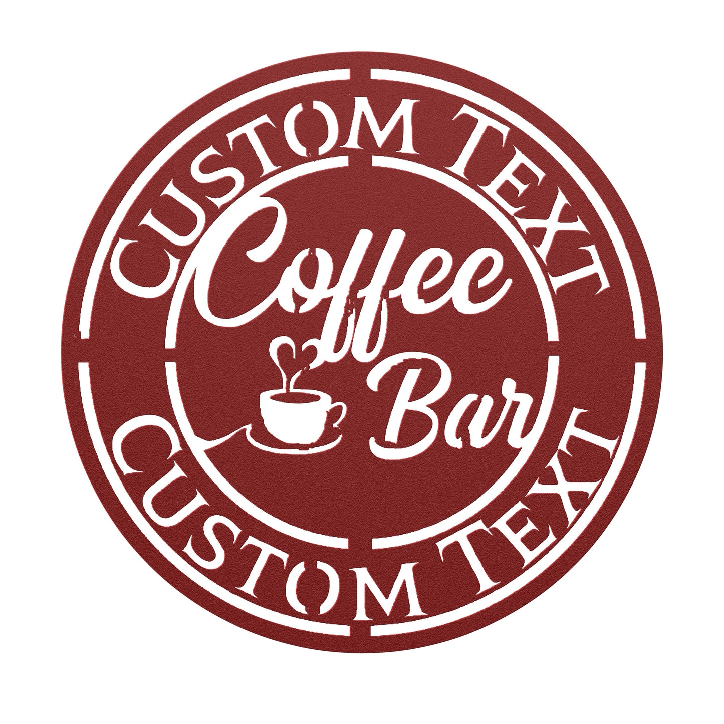COFFEE BAR CUSTOM SIGN
