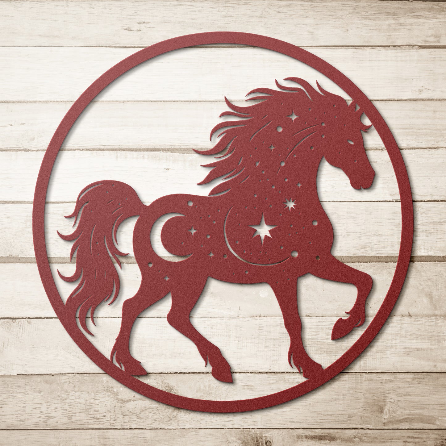 Celestial Horse Silhouette