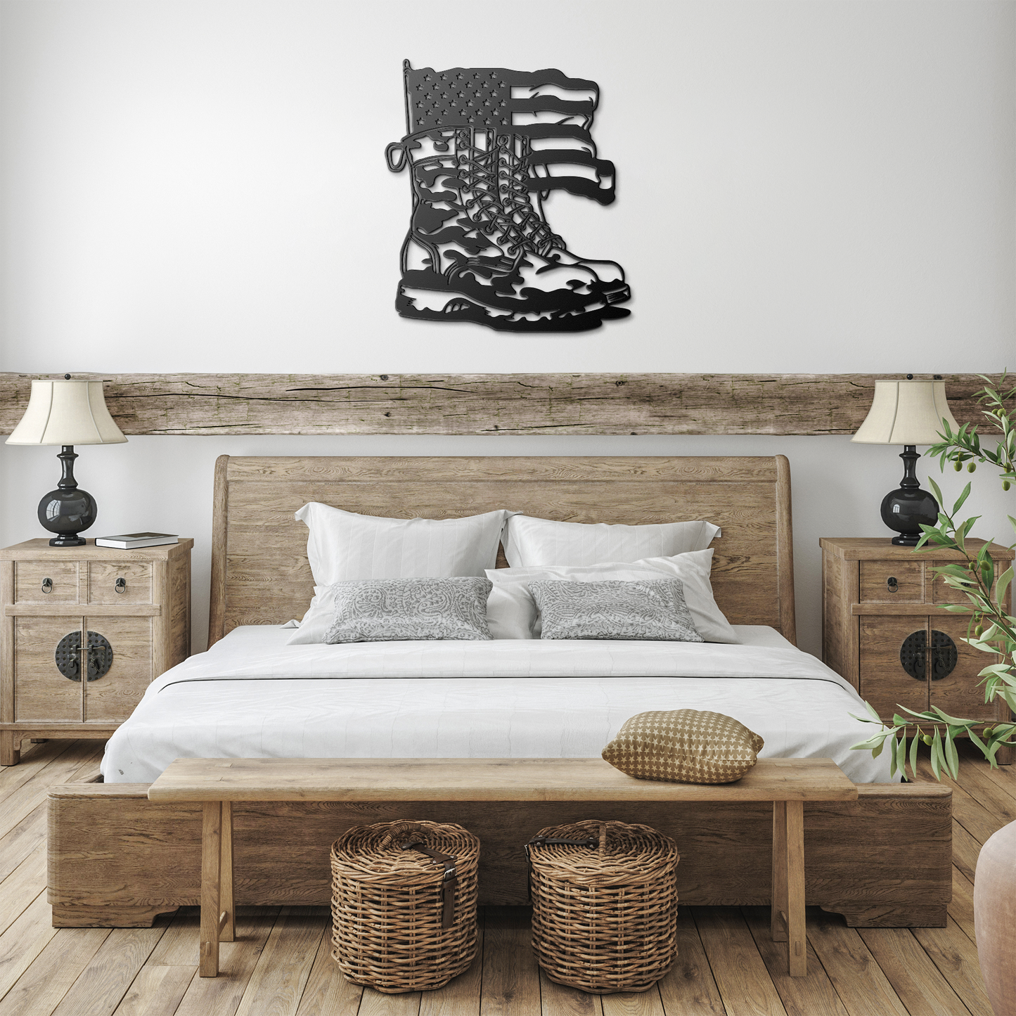 Combat_boots_American_Flag_Metal_Wall_Ar_Black_Farmhouse_Bedroom_Mockup.png