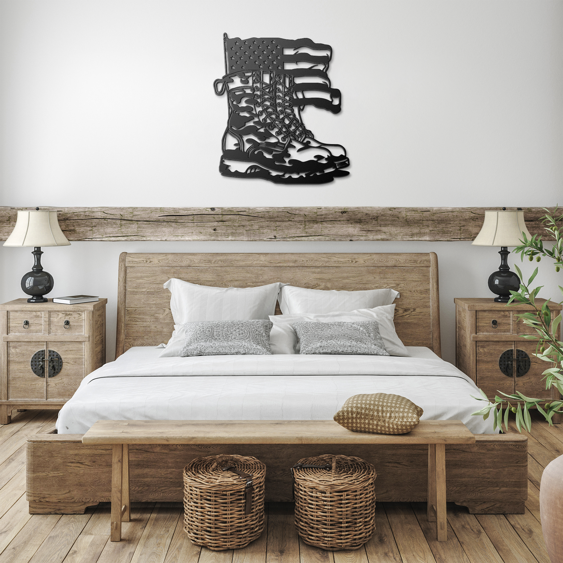 Combat_boots_American_Flag_Metal_Wall_Ar_Black_Farmhouse_Bedroom_Mockup.png