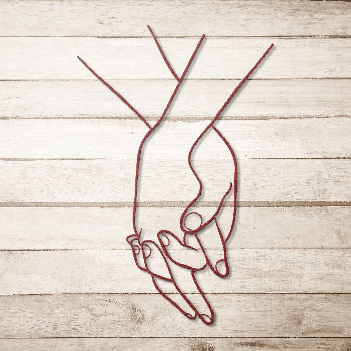 Couple Hands Metal Sign, Hand Holding for Girl Friend Boy Friend, Valantine Gift For Couples Metal Sign