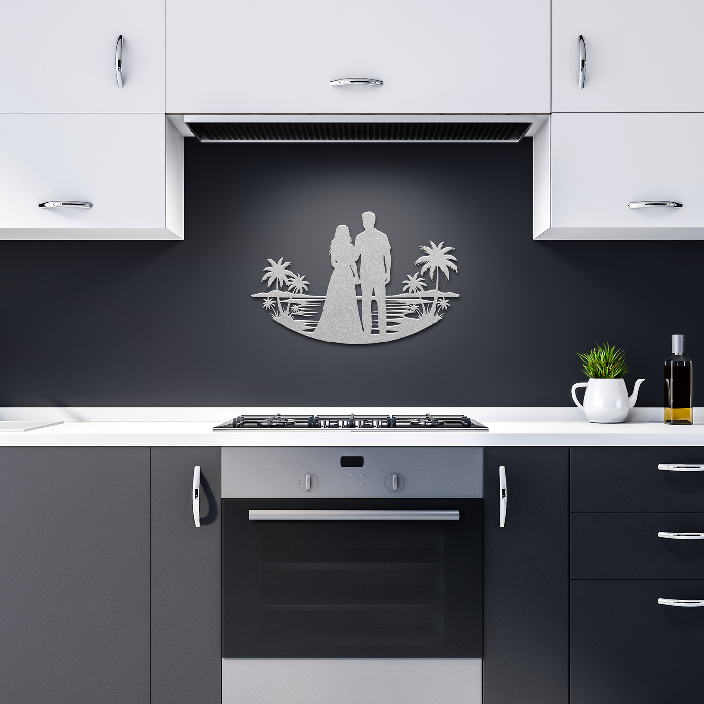 Couple_Infront_of_ocean_metal_sign_Silver_Dark_Kitchen_Mockup.png_15671641