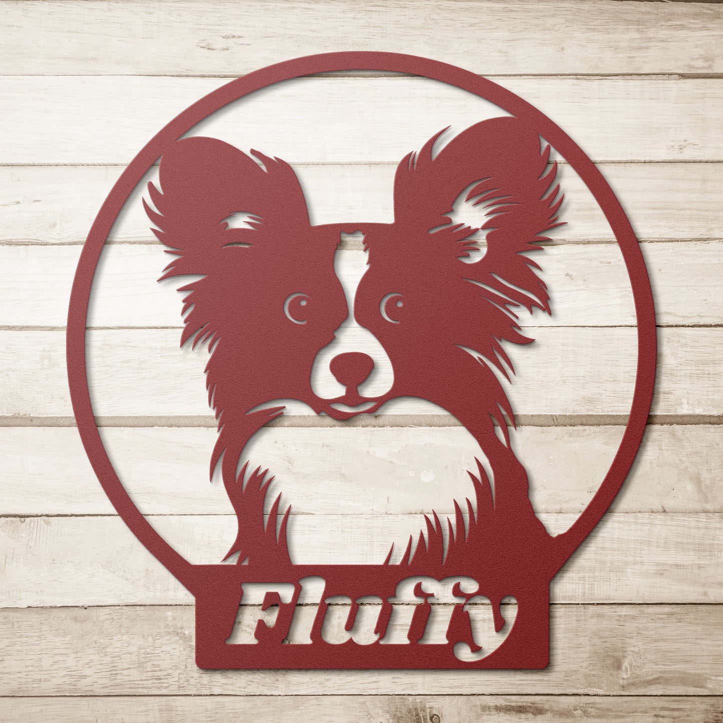 Custom Border Collie Dog Metal sign, Personalized Border Collie Wall Art, Dog Memorial Gift, Pet Lover, Doghouse Decor