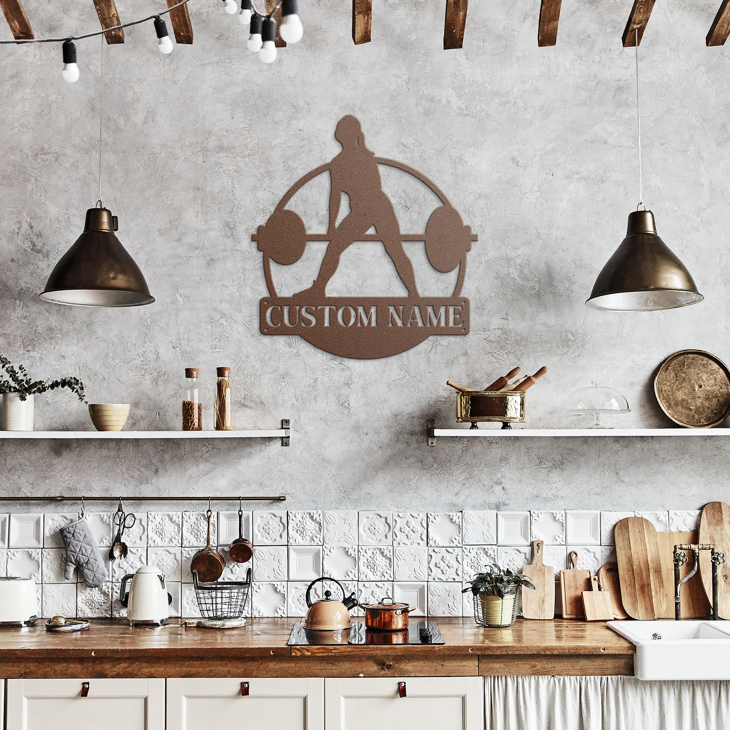Custom_Gym_Name_Sign_Gym_Decor_Persona_Copper_Rustic_Kitchen_Mockup.png