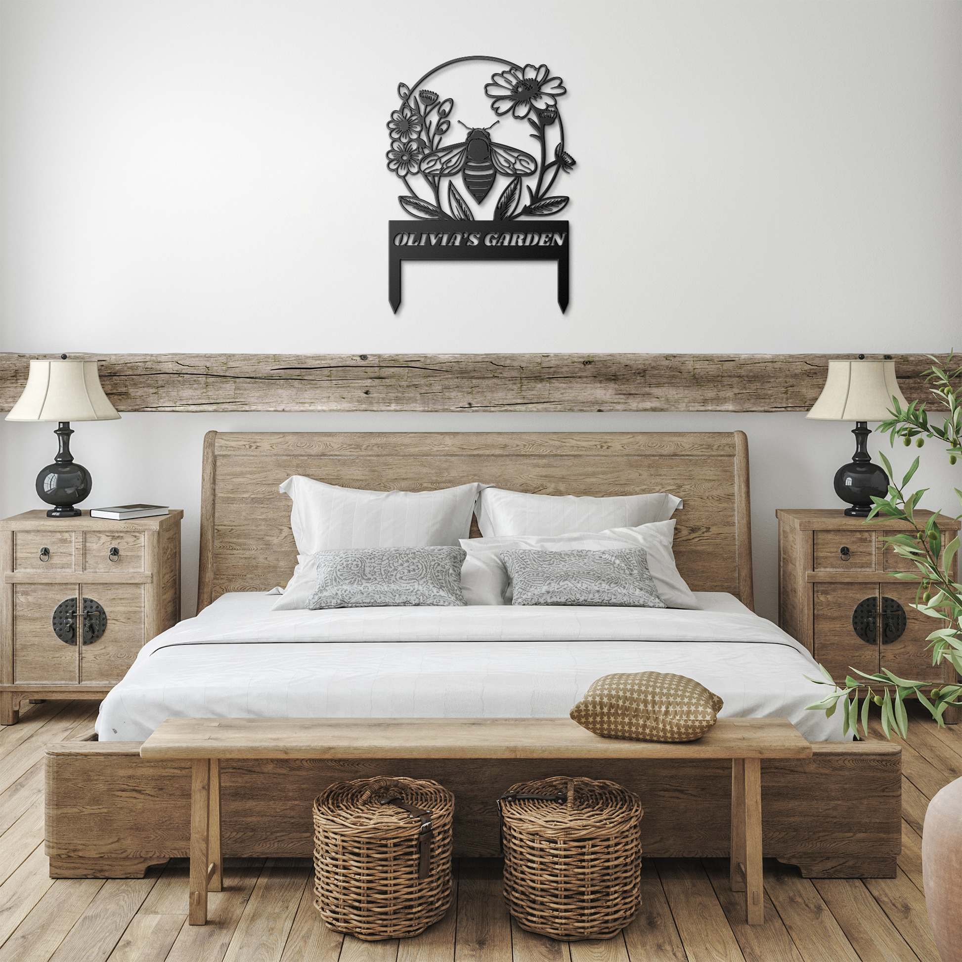 Custom_Metal_Garden_Sign_with_Stakes_Pe_Black_Farmhouse_Bedroom_Mockup.png