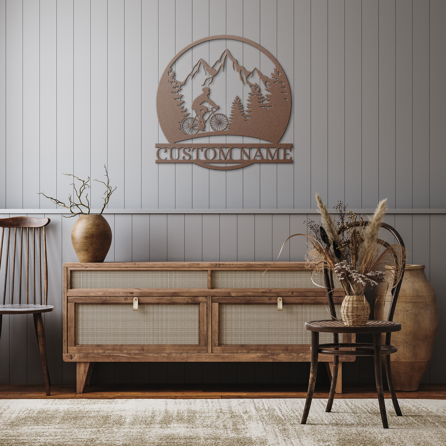 Custom_Mountain_Bike_Decor_Biker_Home_G_Copper_Rustic_Hallway_Mockup.png