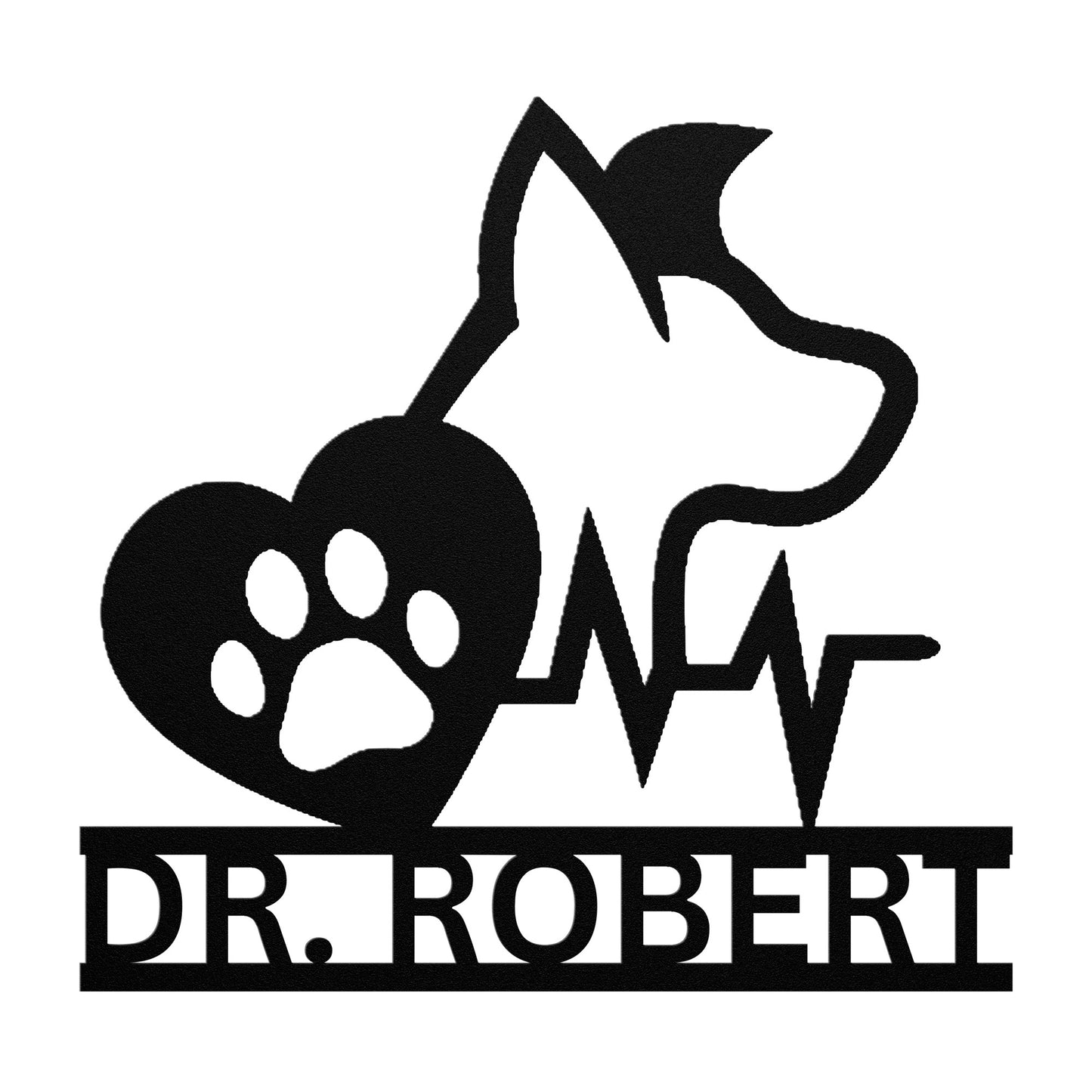 Custom Vet Clinic Wall Decor, Veterinarian Doctor Metal Sign, Animal Lover Gift, Vet Office Decor, Veterinarian Gift