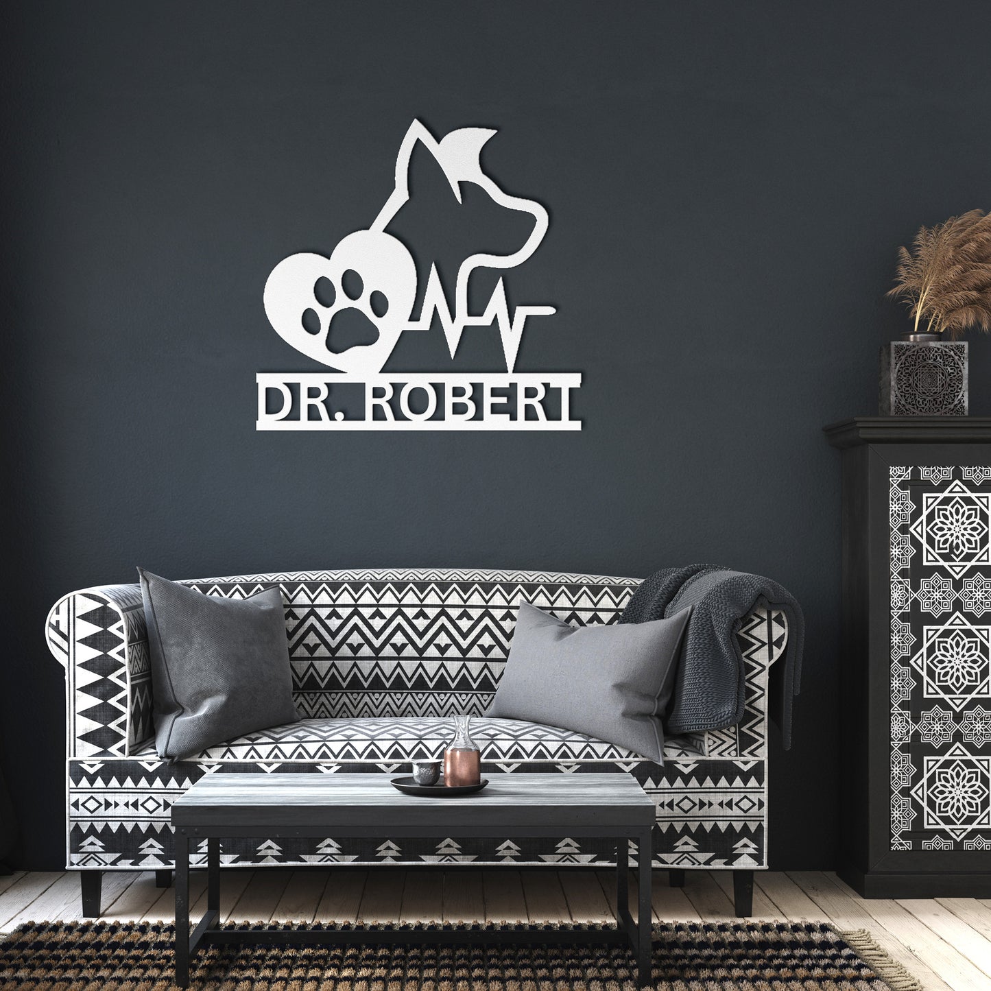 Custom Vet Clinic Wall Decor, Veterinarian Doctor Metal Sign, Animal Lover Gift, Vet Office Decor, Veterinarian Gift