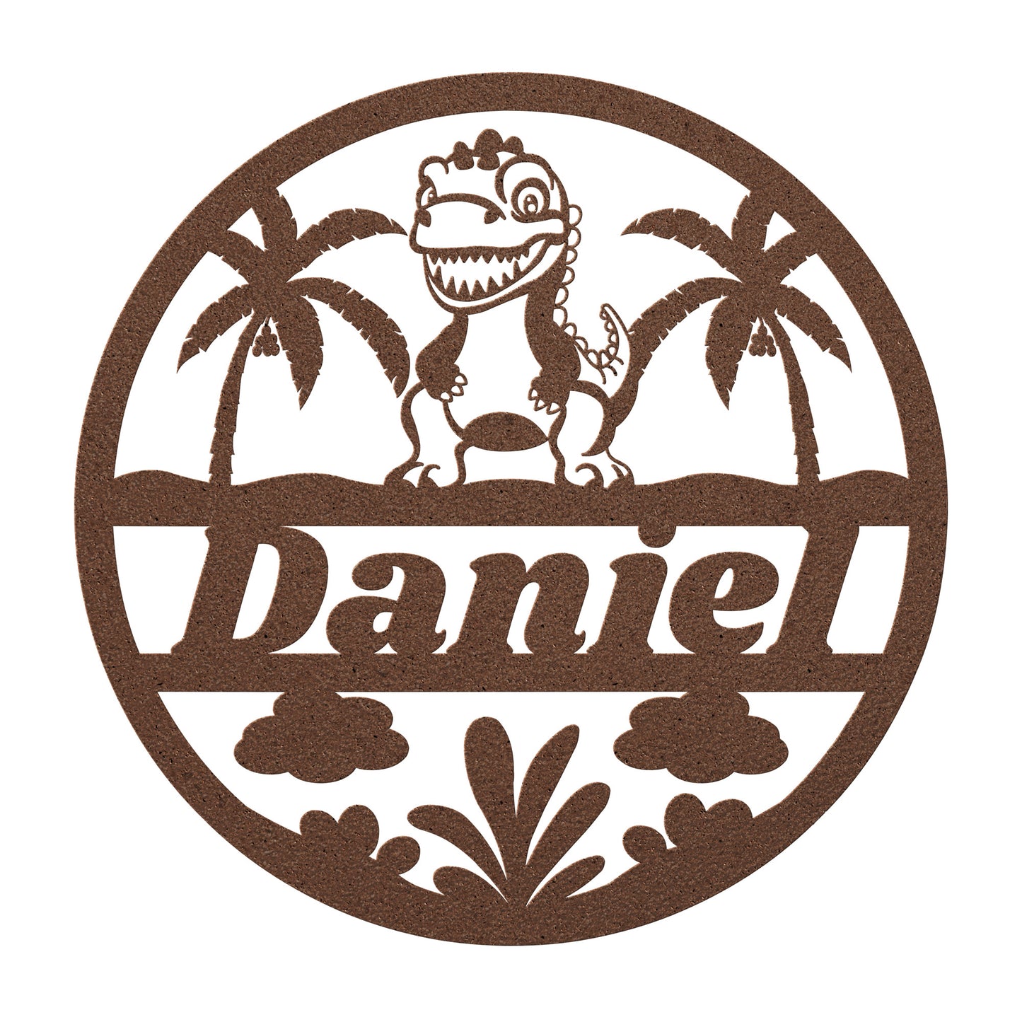 Custom name nursery metal sign