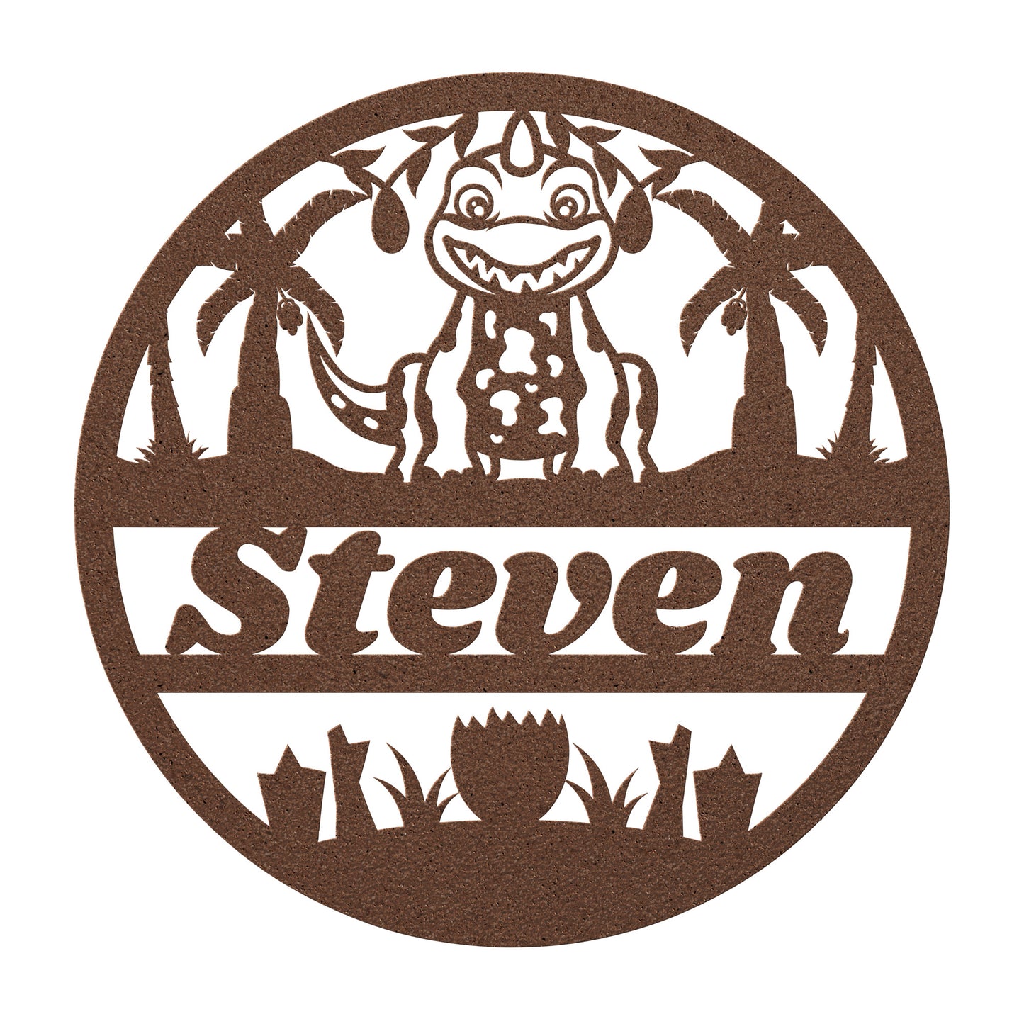 Custom name nursery metal sign