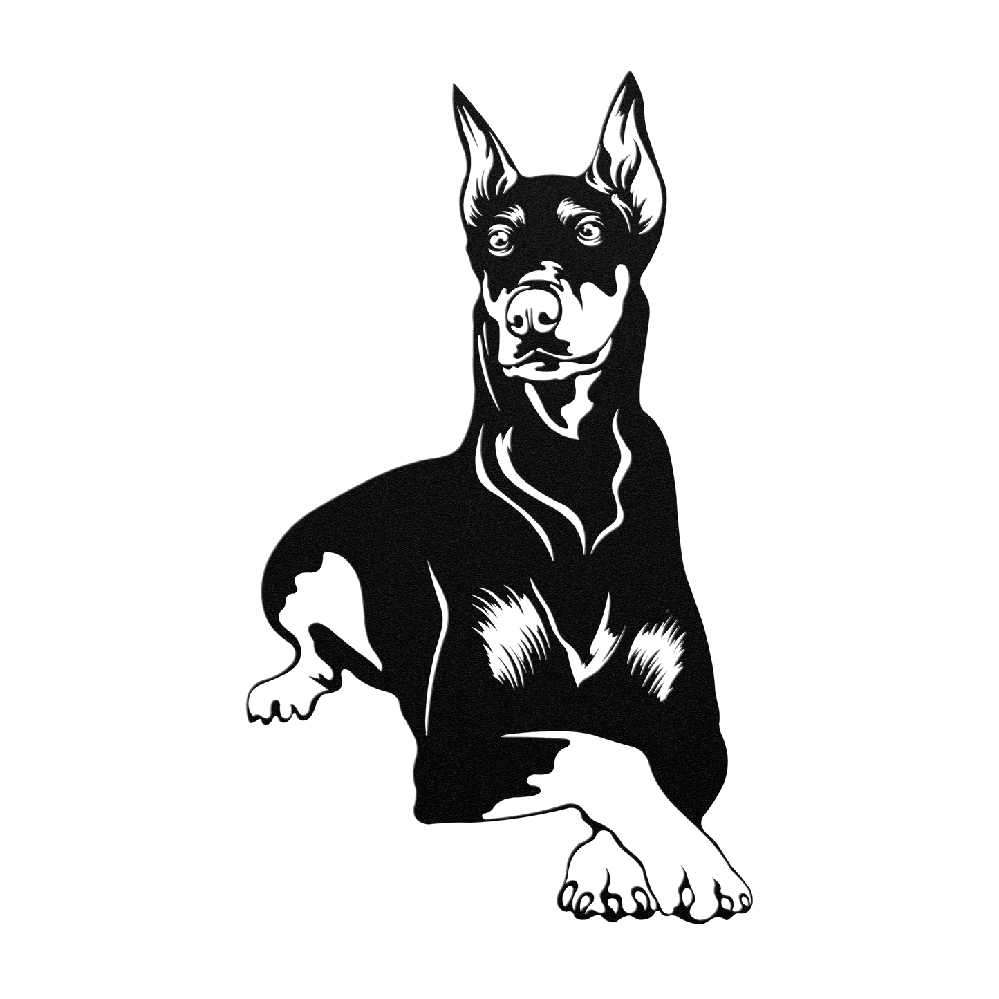 Doberman_Pinscher_Metal_Sign_Doberman_D_Black_Transparent_Mockup.png