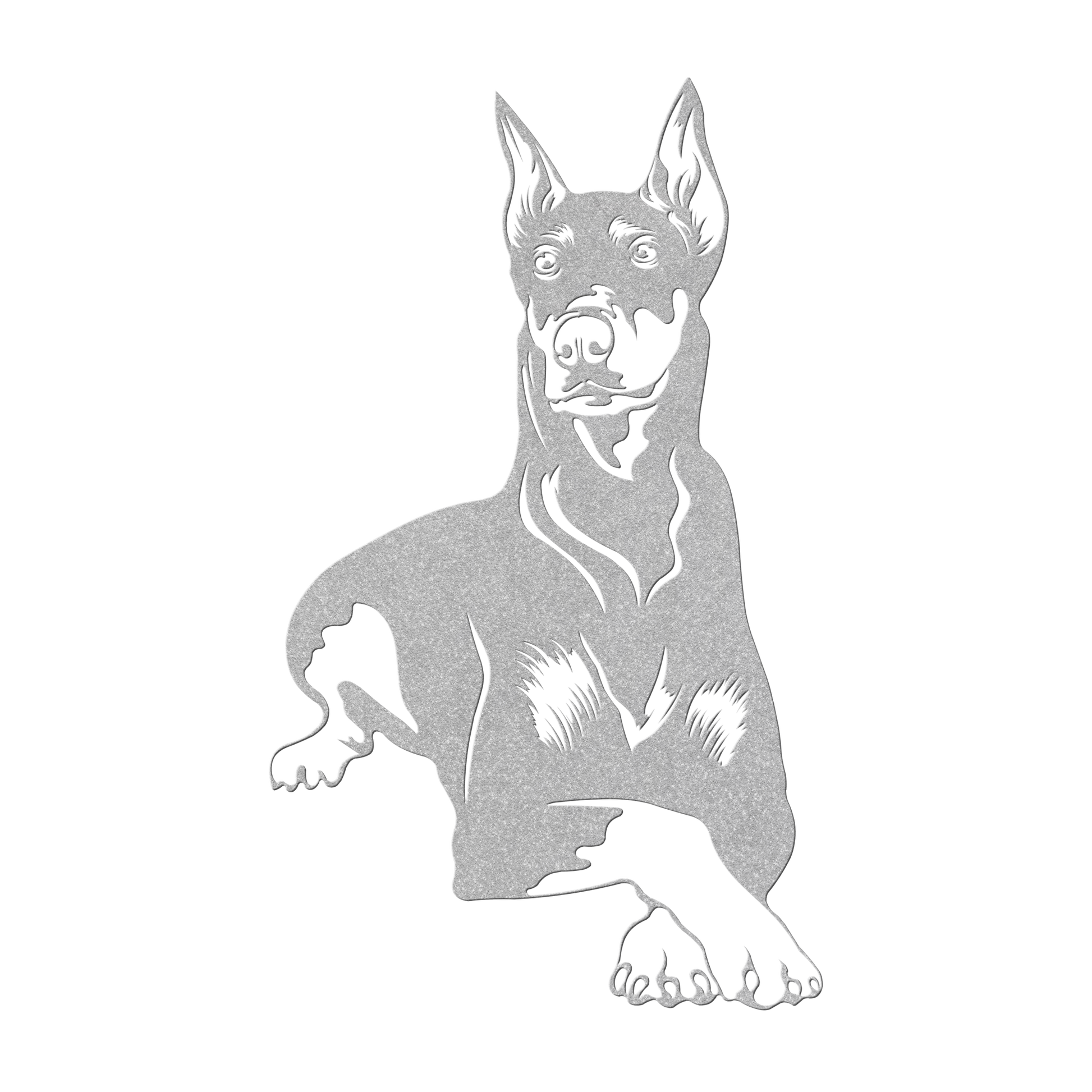 Doberman_Pinscher_Metal_Sign_Doberman_D_Silver_Transparent_Mockup.png