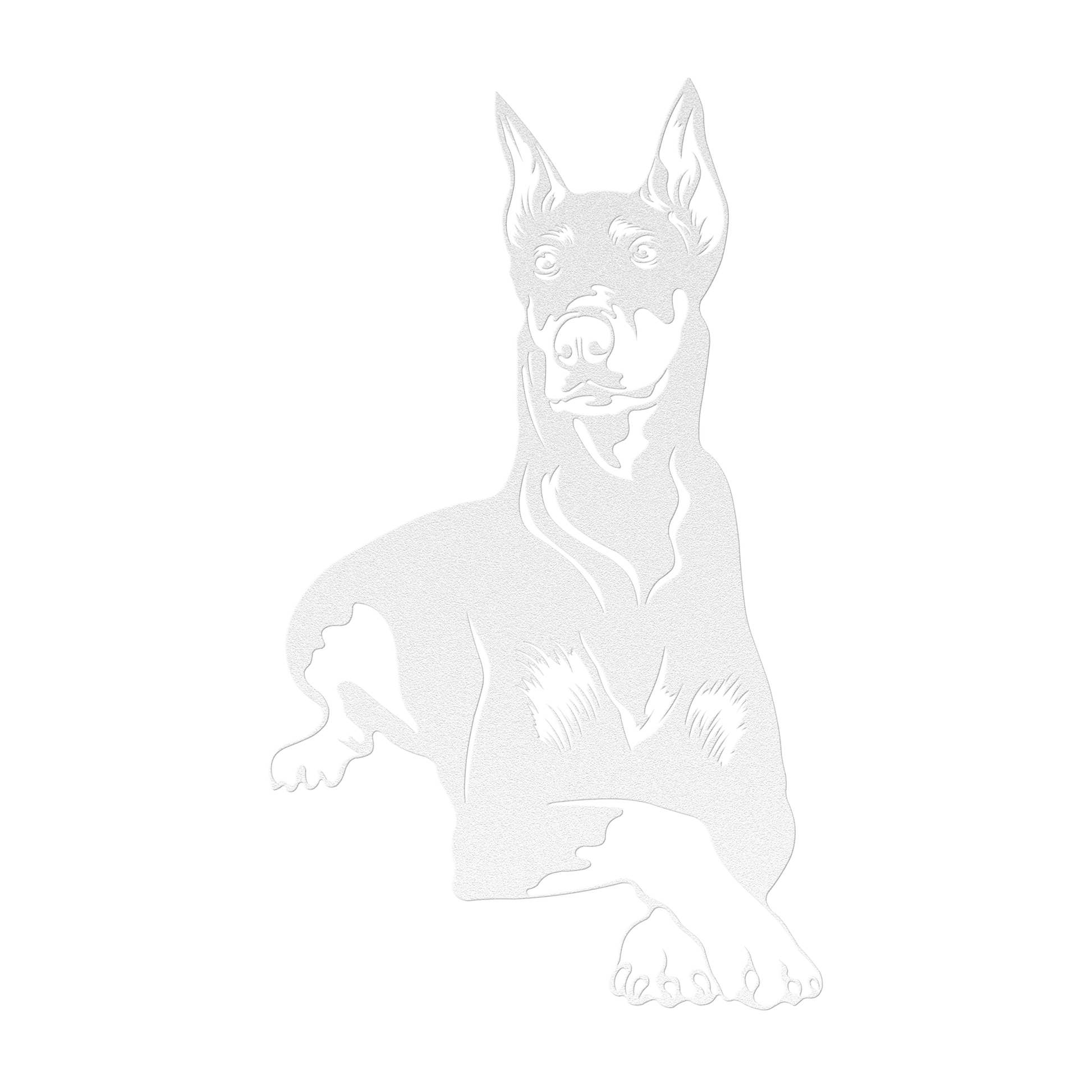 Doberman_Pinscher_Metal_Sign_Doberman_D_White_Transparent_Mockup.png