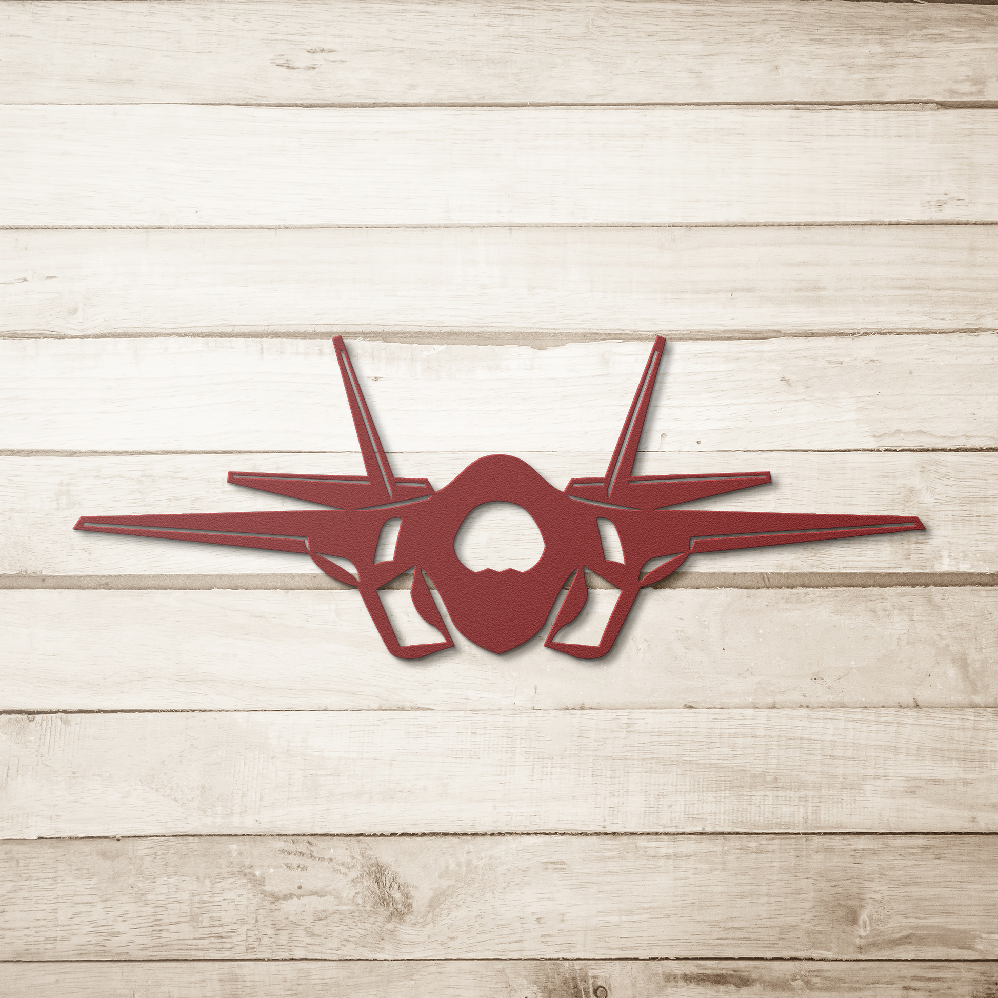 F-35_Jet_Fighter_Aircraft_Gift_for_Jet__Red_Simple_Wood_BKGD_Mockup.png