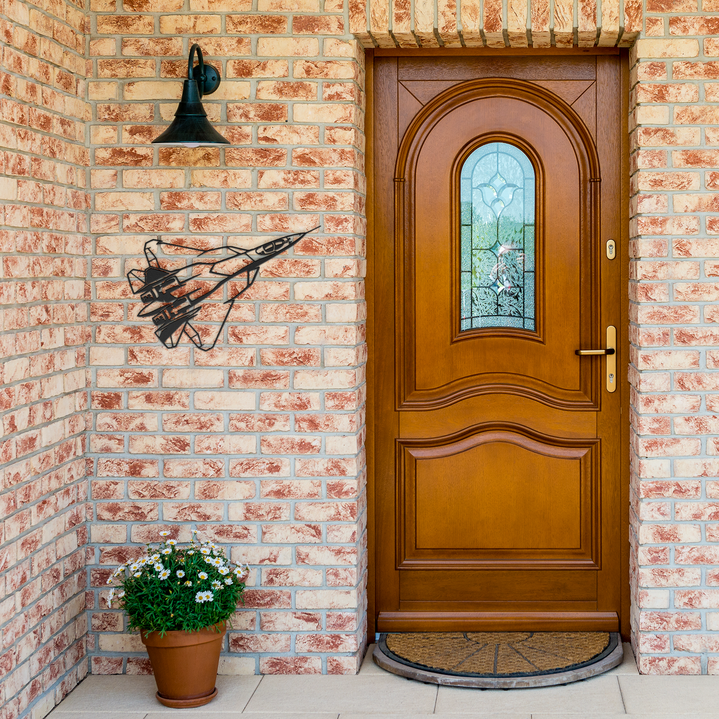 Fighter_Jet_Aircraft_Metal_Wall_Art_Gif_Black_Brick_Entrance_Mockup.png