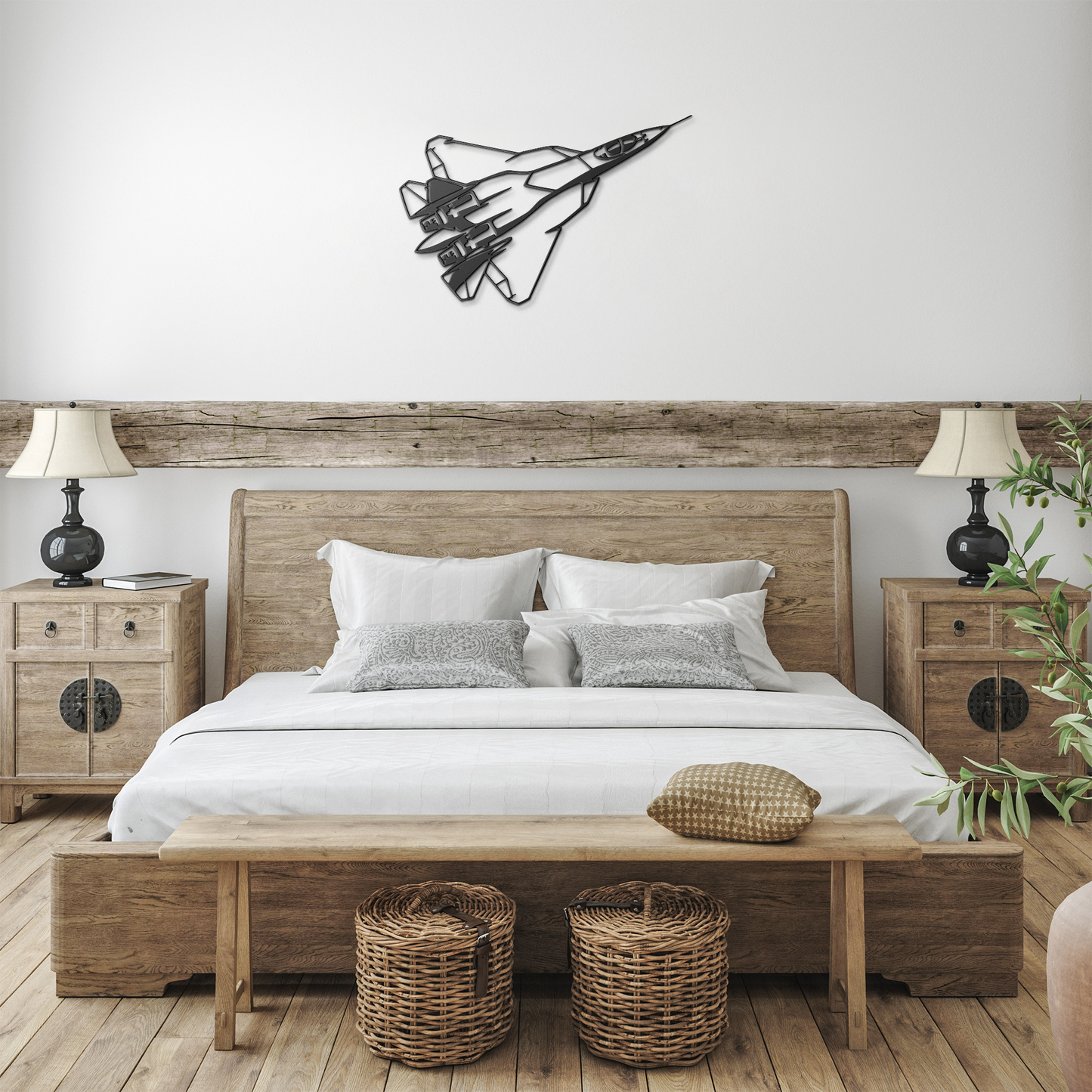 Fighter_Jet_Aircraft_Metal_Wall_Art_Gif_Black_Farmhouse_Bedroom_Mockup.png