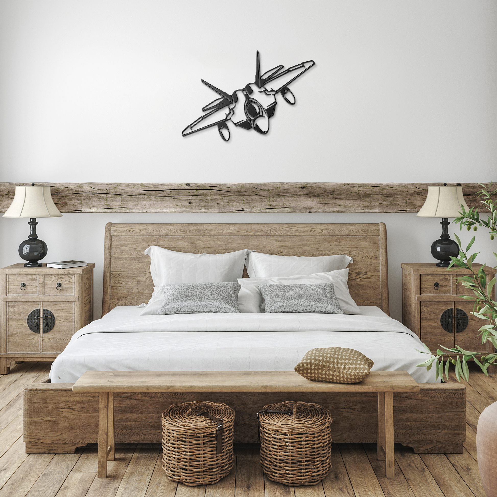 Fighter_Jet_Aircraft_Metal_Wall_Art_Gif_Black_Farmhouse_Bedroom_Mockup.png