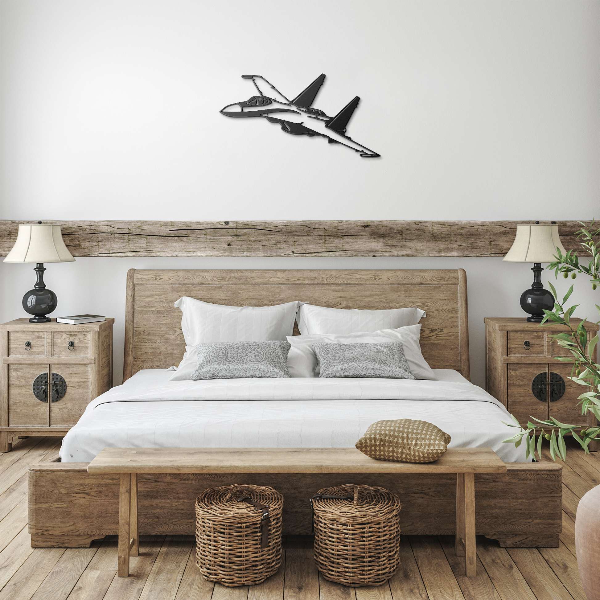 Fighter_Jet_Aircraft_Metal_Wall_Art_Gif_Black_Farmhouse_Bedroom_Mockup.png