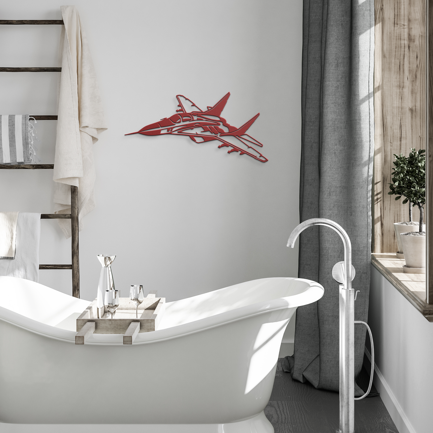 Fighter_Jet_Aircraft_Metal_Wall_Art_Gif_Red_Modern_Bathroom_Mockup.png