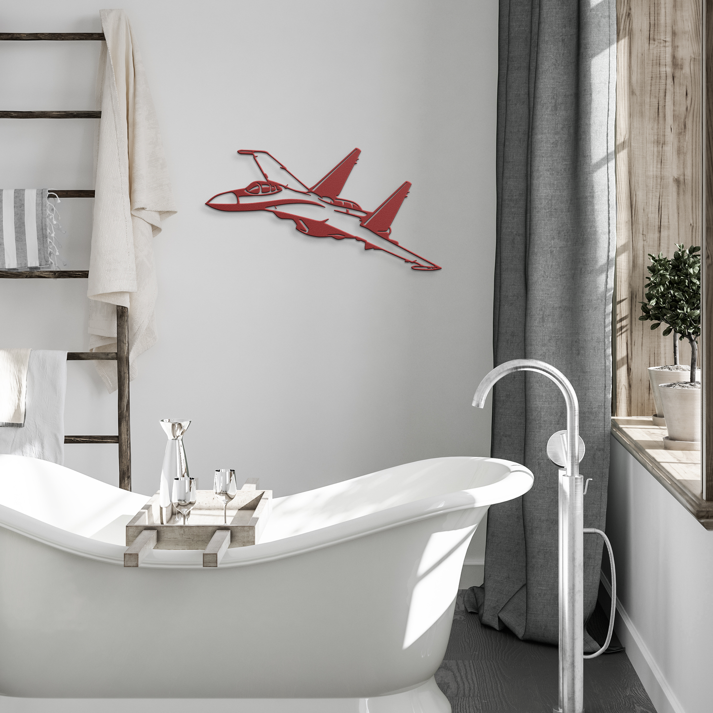 Fighter_Jet_Aircraft_Metal_Wall_Art_Gif_Red_Modern_Bathroom_Mockup.png
