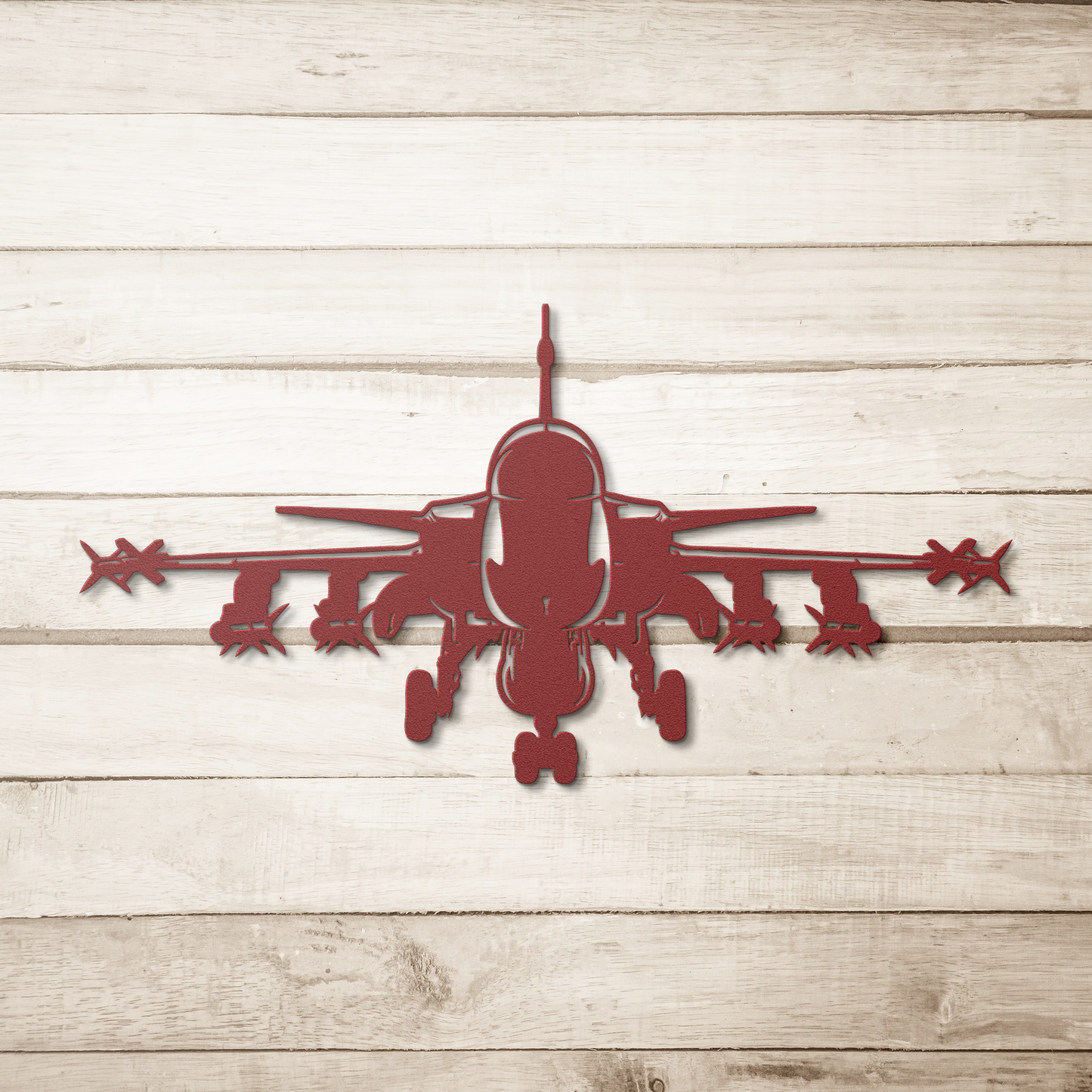 Fighter_Jet_Aircraft_Metal_Wall_Art_Gif_Red_Simple_Wood_BKGD_Mockup.png