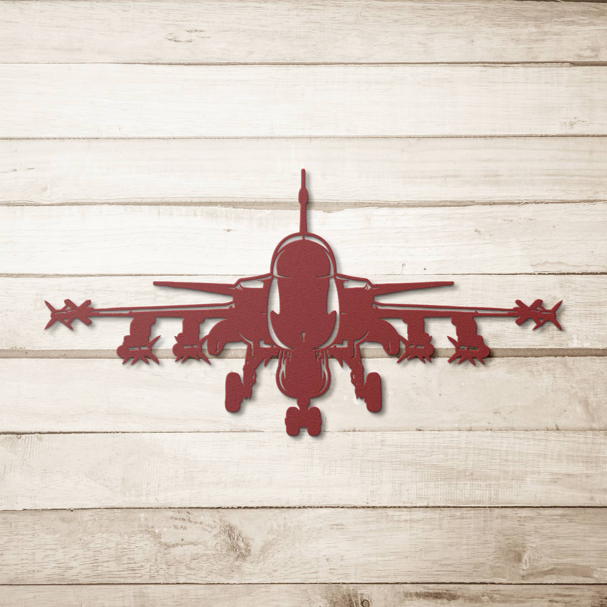 Fighter_Jet_Aircraft_Metal_Wall_Art_Gif_Red_Simple_Wood_BKGD_Mockup.png