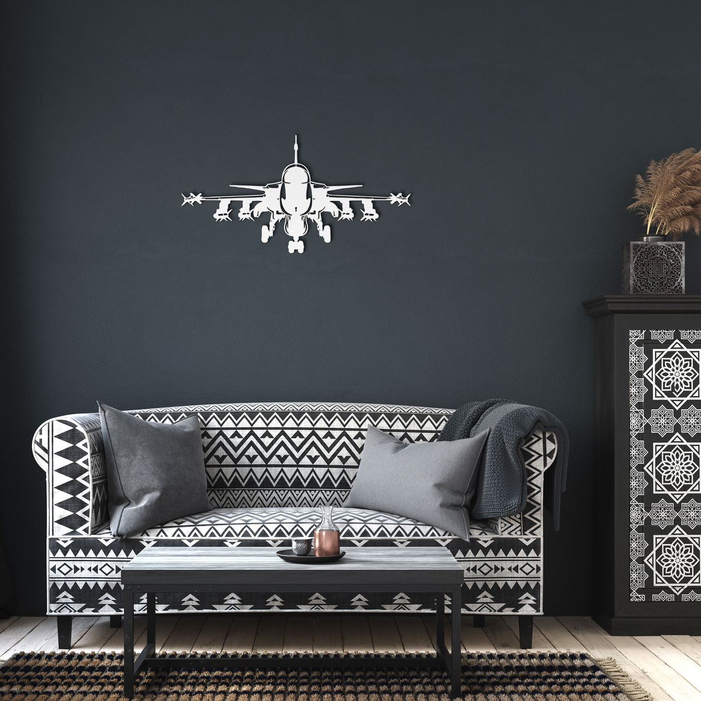 Fighter_Jet_Aircraft_Metal_Wall_Art_Gif_White_Dark_Living_Room_Mockup.png