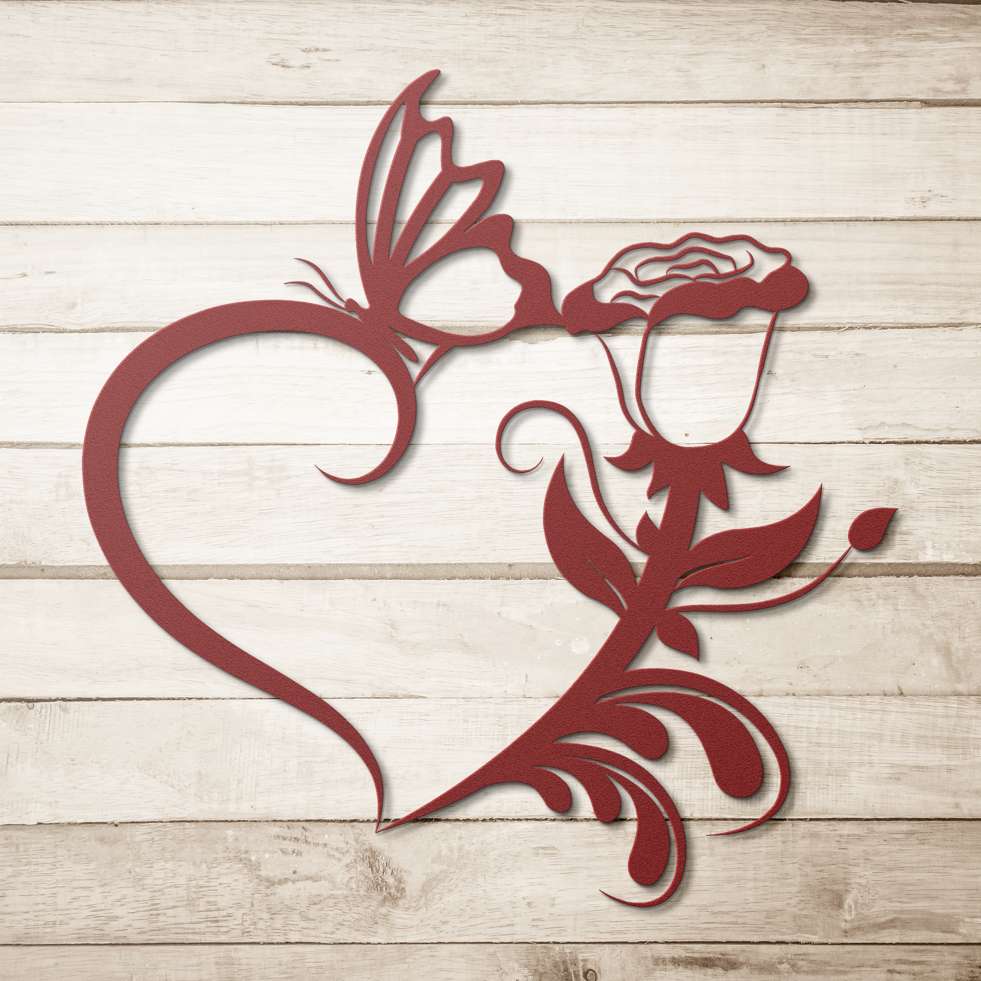 Floral_Heart_Butterfly_Metal_Sign_Livin_Red_Simple_Wood_BKGD_Mockup.png
