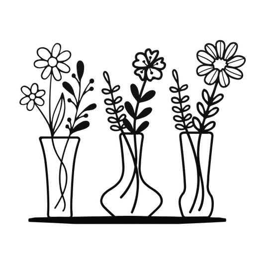 Flower_Vase_Minimalist_Style_Metal_Sign_Black_Transparent_Mockup.png_15704029