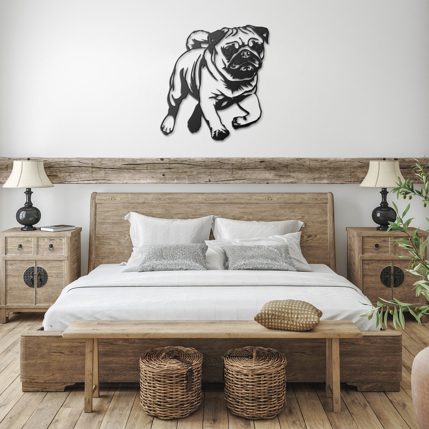 French Bulldog Metal Sign, Frenchie Dog Wall Art, Gift for Pet Owner, Bulldog Home Decor, French Bulldog Wall Hanging
