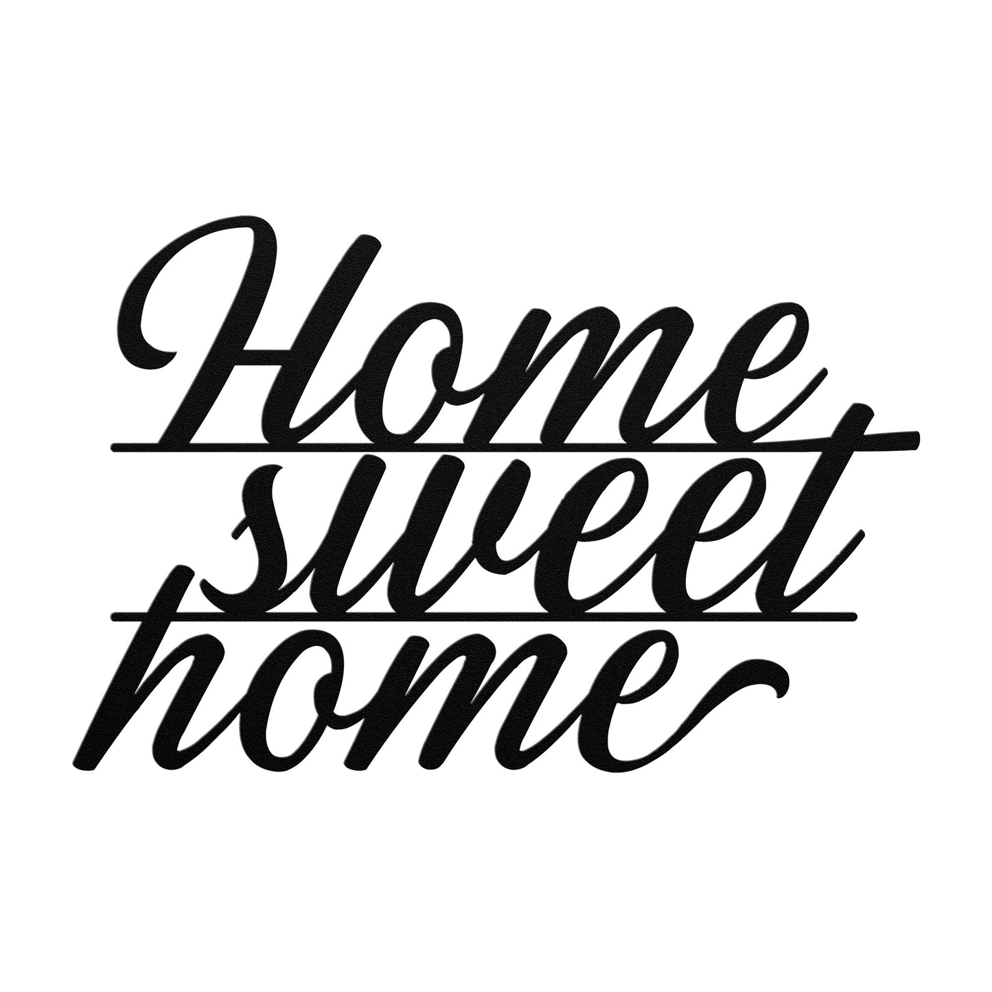 Home Sweet Home Metal Word Art, Metal Words, Metal Wall Art, Housewarming Gift, Rustic Metal Wall Art