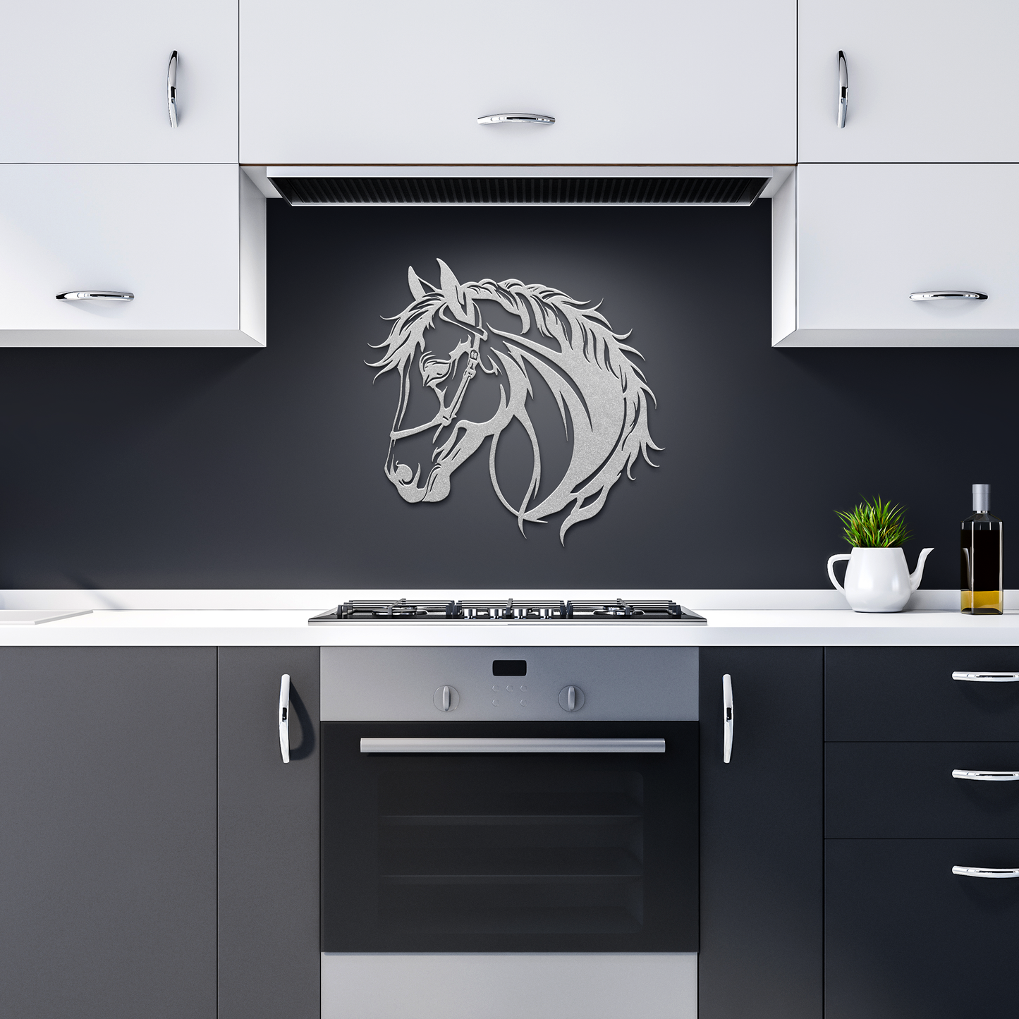 Horse_Head_Metal_Sign_Western_Decor_Ho_Silver_Dark_Kitchen_Mockup.png