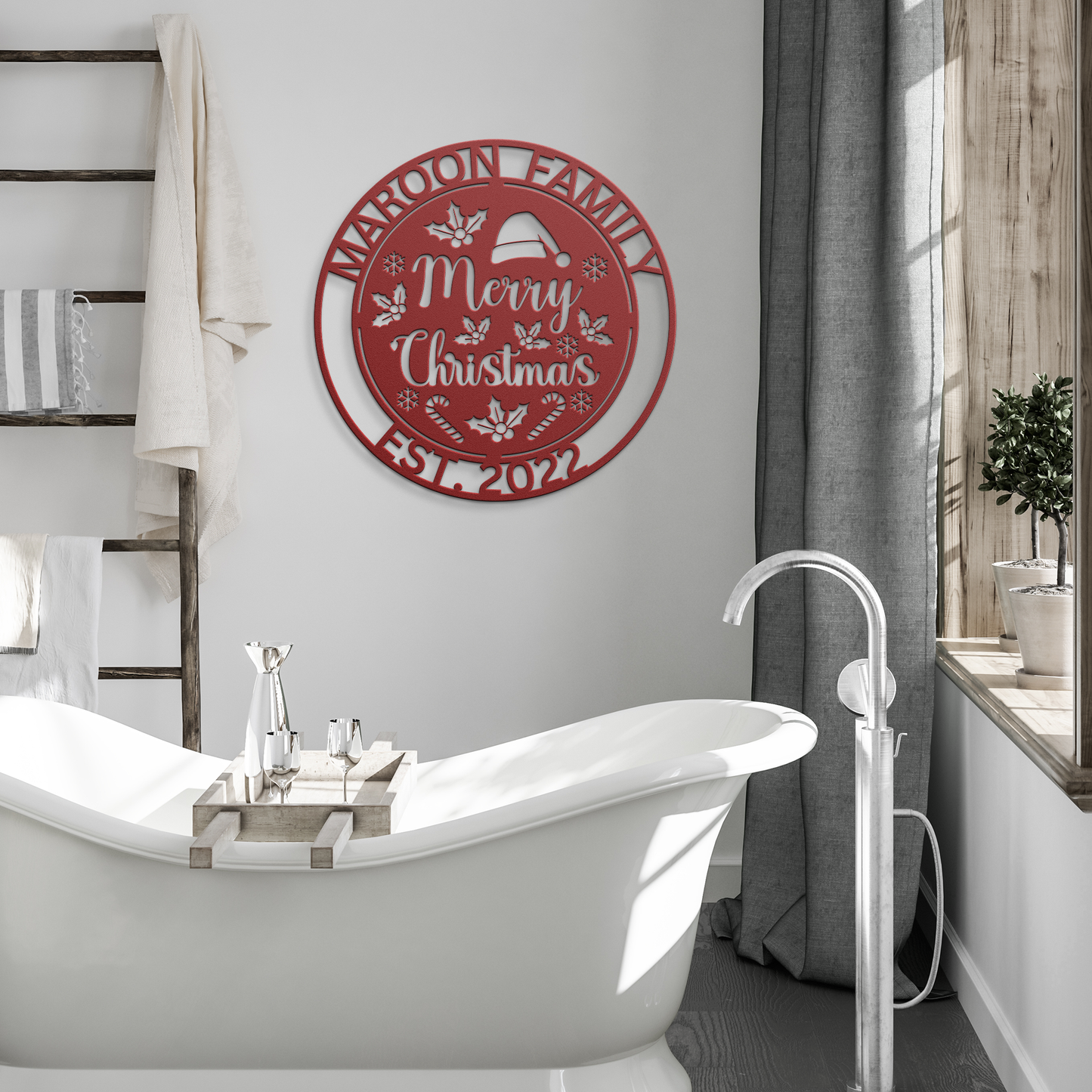 Merry_Christmas_Family_Name_Metal_Sign_Red_Modern_Bathroom_Mockup.png_15694284