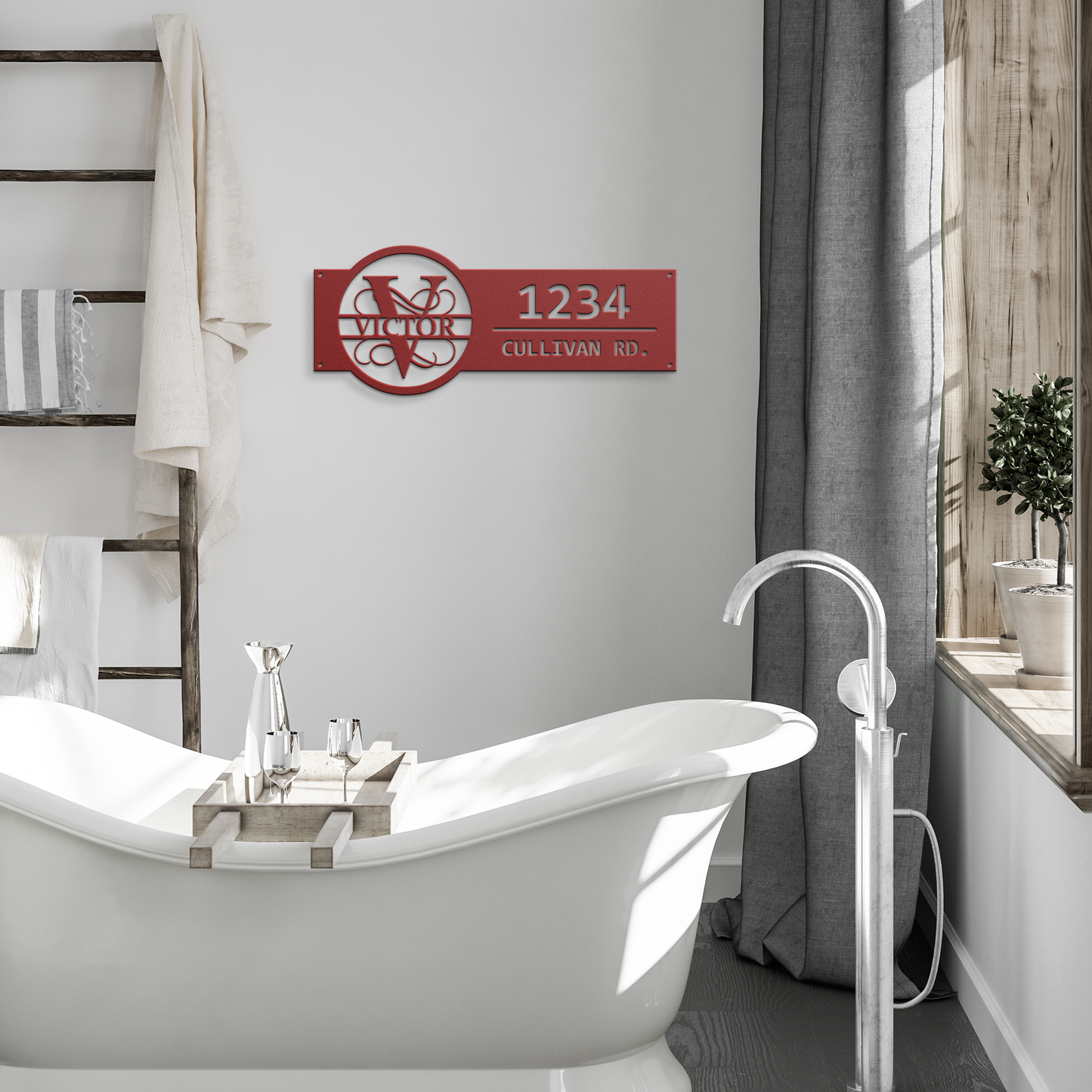 Monogram_Address_Sign_Custom_Front_Door_Red_Modern_Bathroom_Mockup.png_15662203