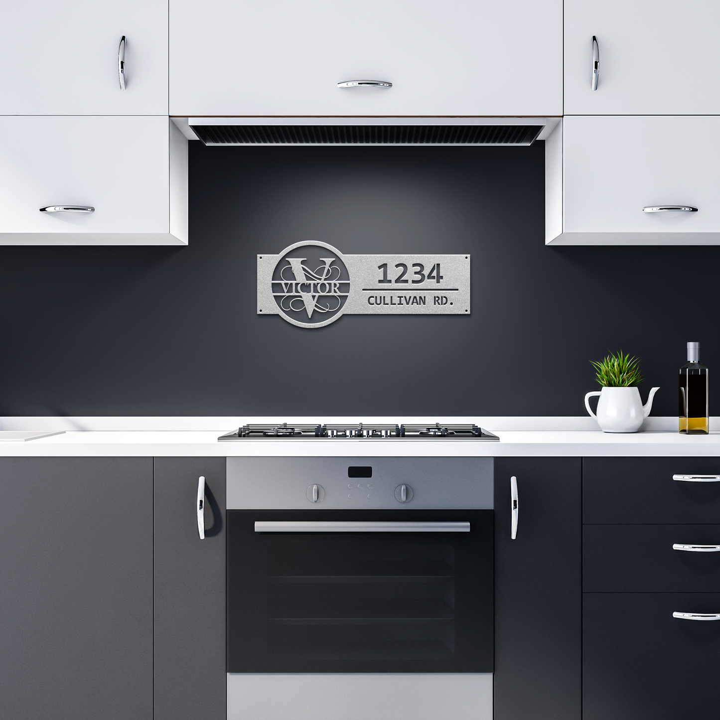 Monogram_Address_Sign_Custom_Front_Door_Silver_Dark_Kitchen_Mockup.png_15662212