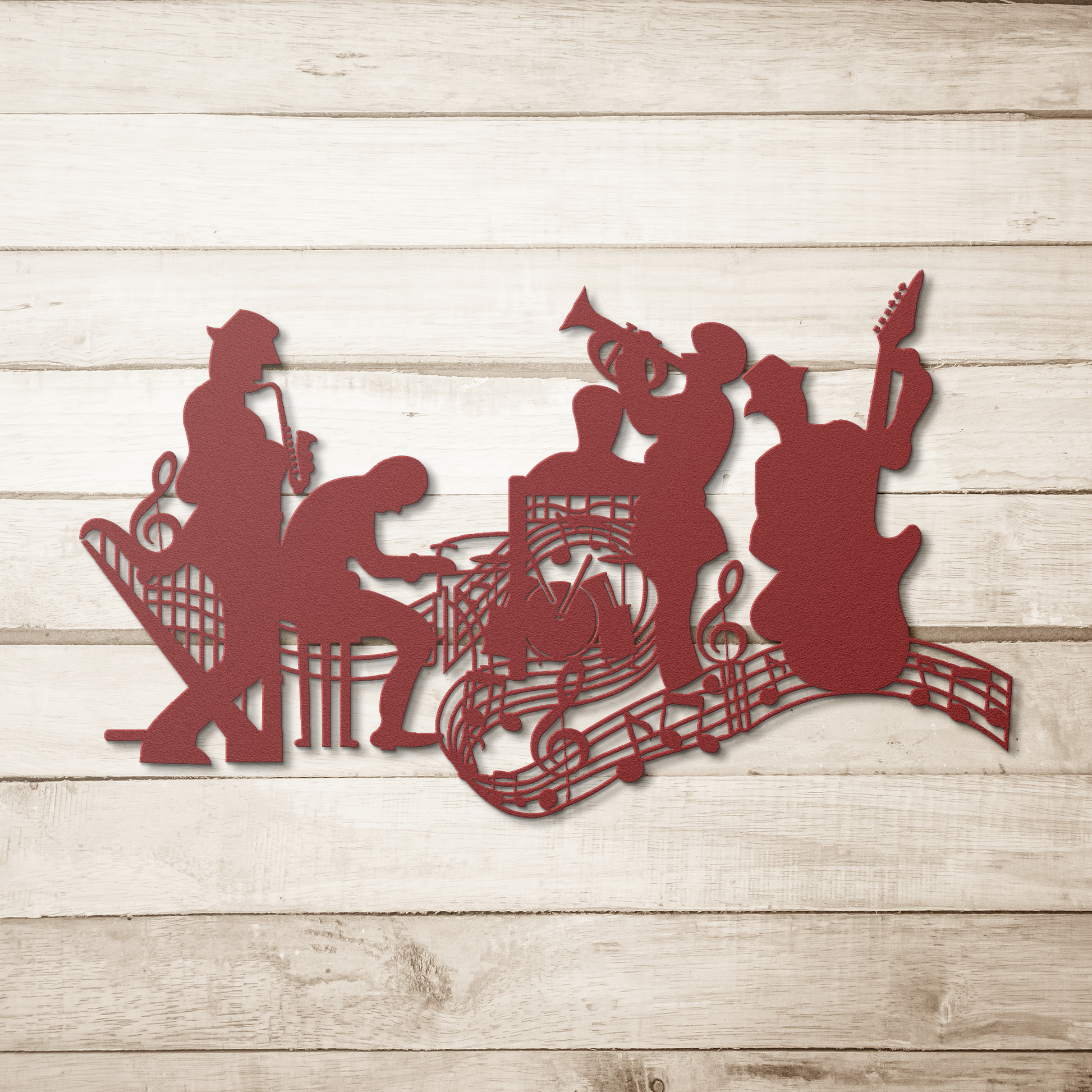 Music_Band_Metal_Wall_Art_Sign_Music_No_Red_Simple_Wood_BKGD_Mockup.png