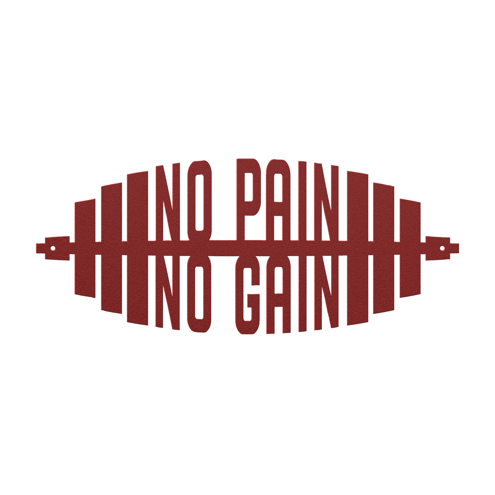 No_Pain_No_Gain_Gym_Sign_Motivational_G_Red_Transparent_Mockup.png