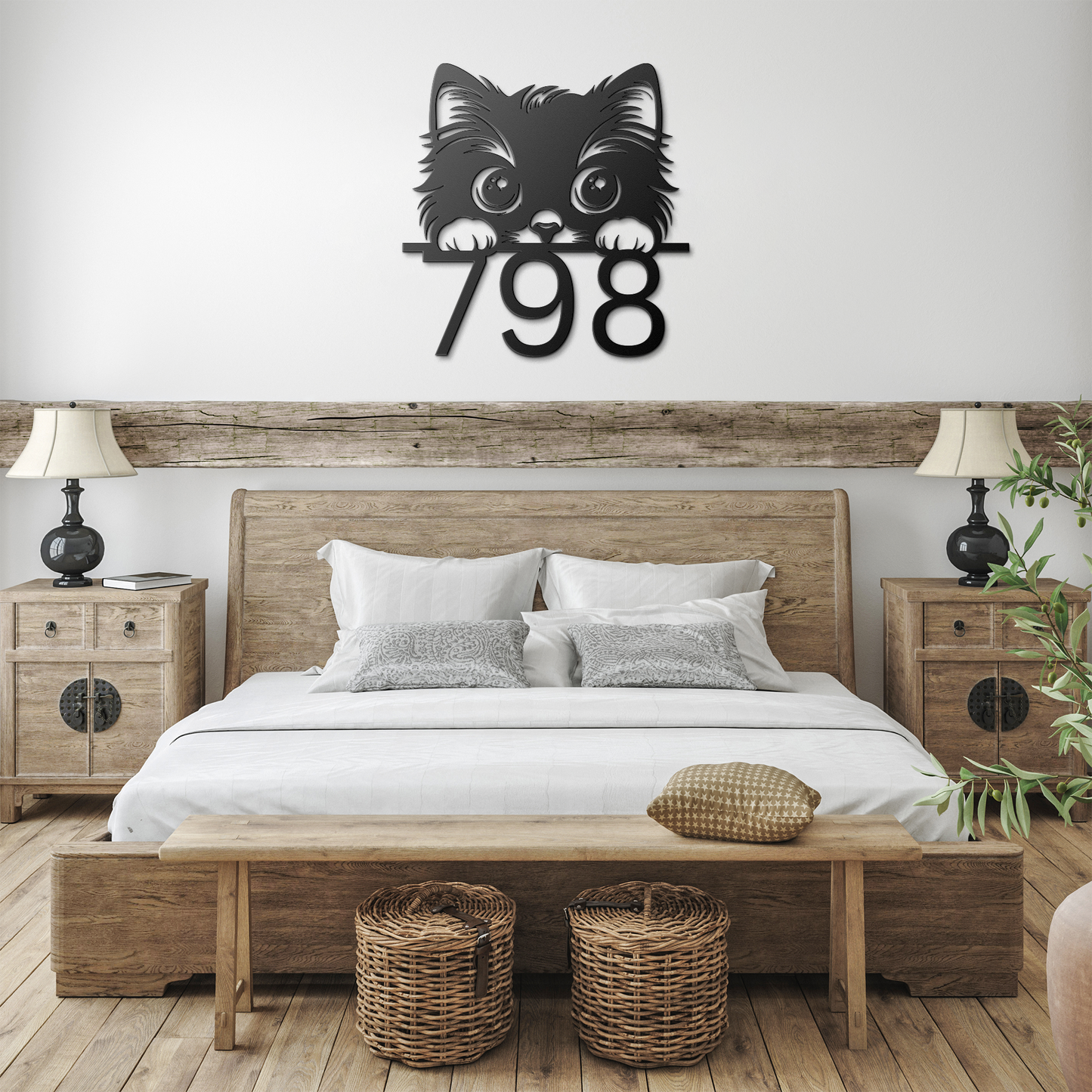 Peeking_Cat_Front_Door_Address_Metal_Sig_Black_Farmhouse_Bedroom_Mockup.png