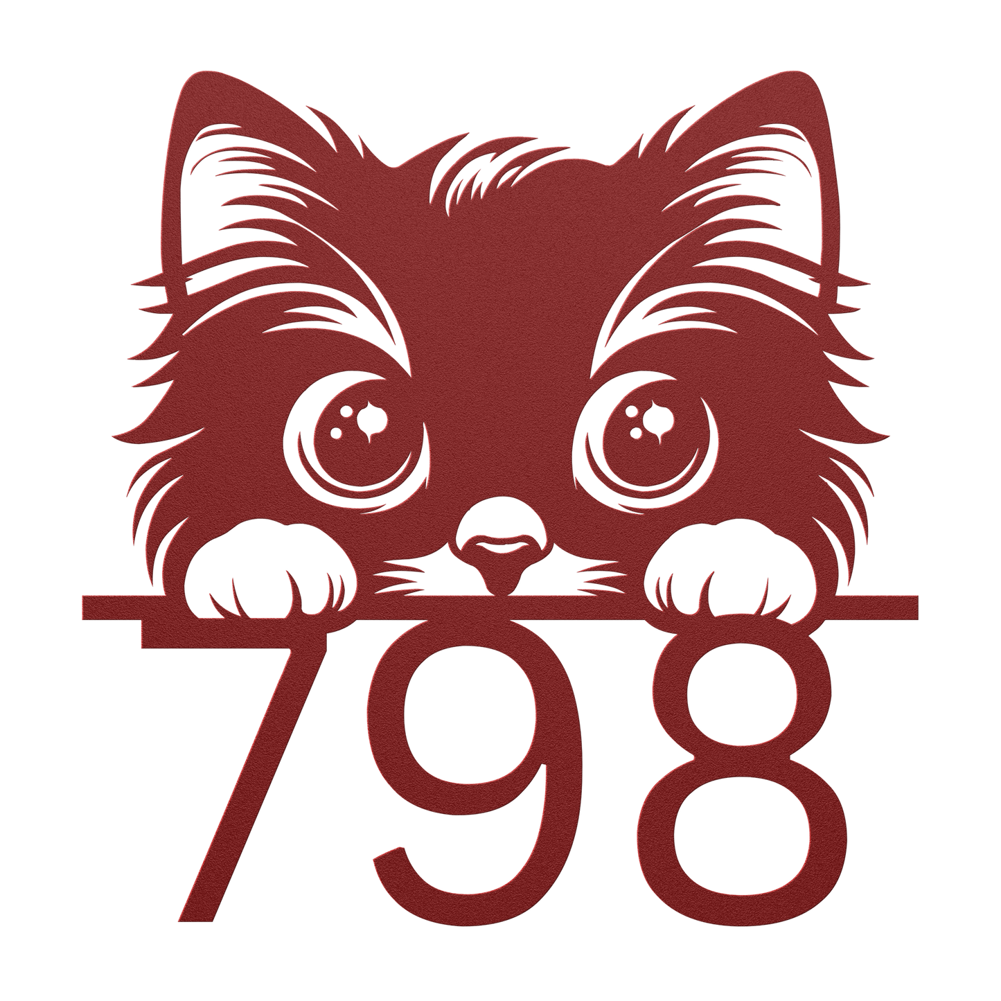 Peeking_Cat_Front_Door_Address_Metal_Sig_Red_Transparent_Mockup.png